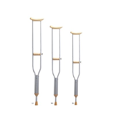 First Aid Aluminum Crutches Walking Aids axillary crutch Muletas de Primeros Auxilios