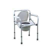 TOPMEDI Wholesale price Commode Chair Folding Toilet Chair elderly