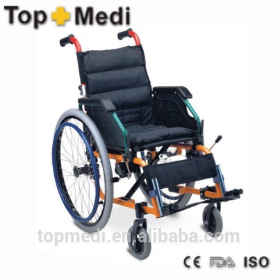 Topmedi homecare manual aluminum pediatric child wheelchair