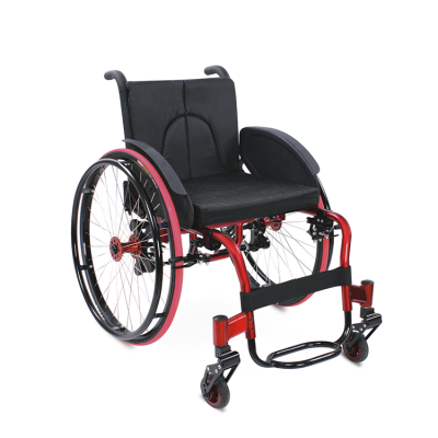 Topmedi Fashion Detachable Wheel Leisure Sport Wheelchair Manual