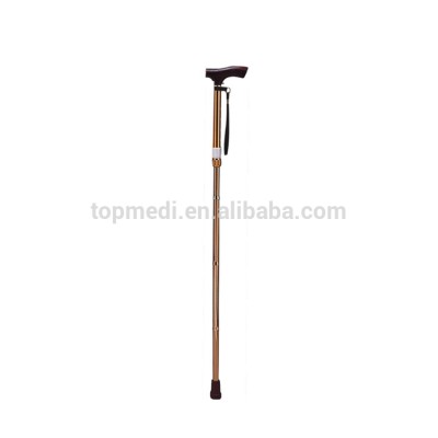 Topmedi Medical Equipment hot sales aluminum folding foldable old man walking stick