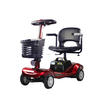 TEW202 Rehabilitation Therapy Supplies Power 4 wheels Adjustable Mobility Scooter for the Disabled Adults